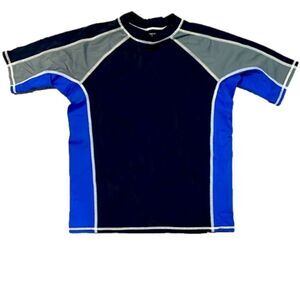 Boys Lands’ End swim top - M (10-12)